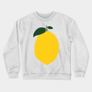 Lemon Crewneck Sweatshirt